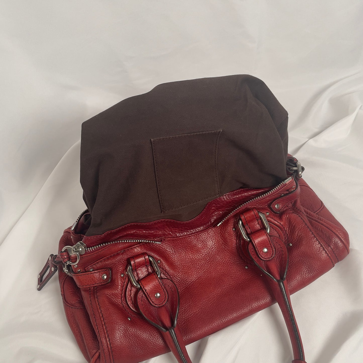 Chloé red paddington