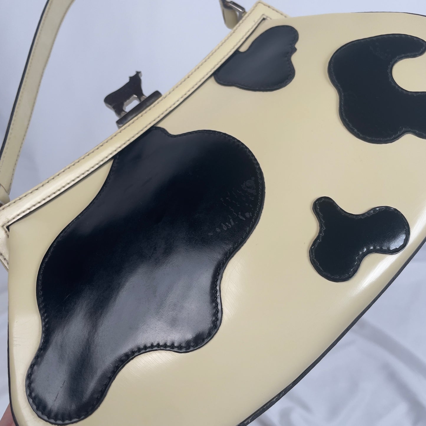 Moschino cow handbag