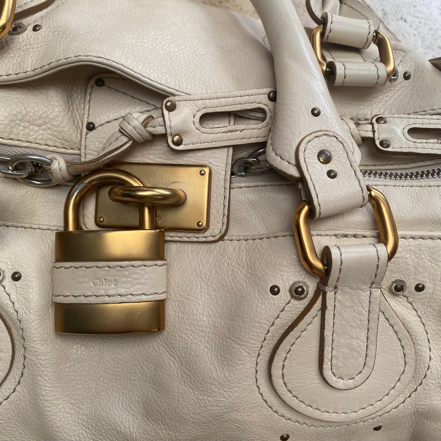 Chloe 2006 white XL paddington