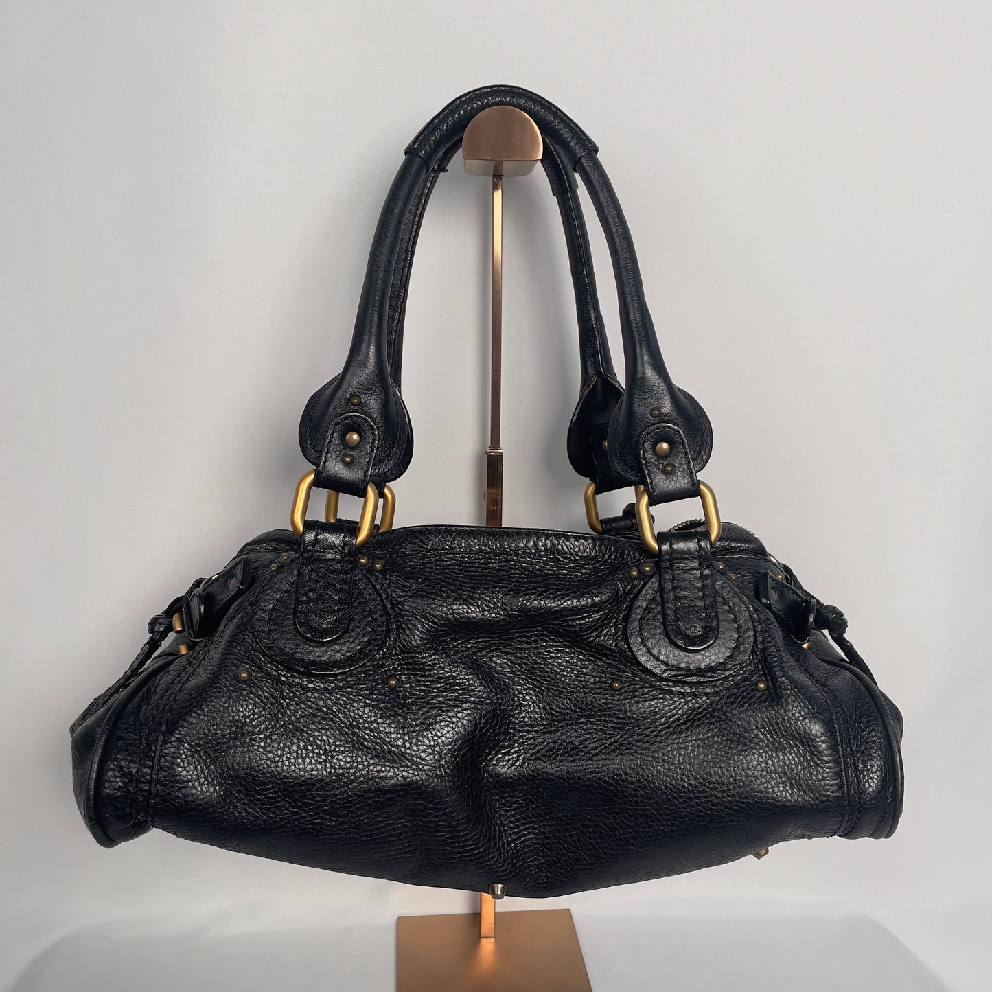Chloé paddington regular in black
