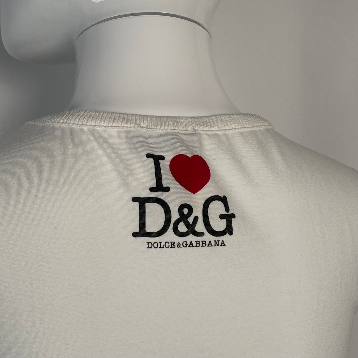 D&G "I love botulinum" shirt