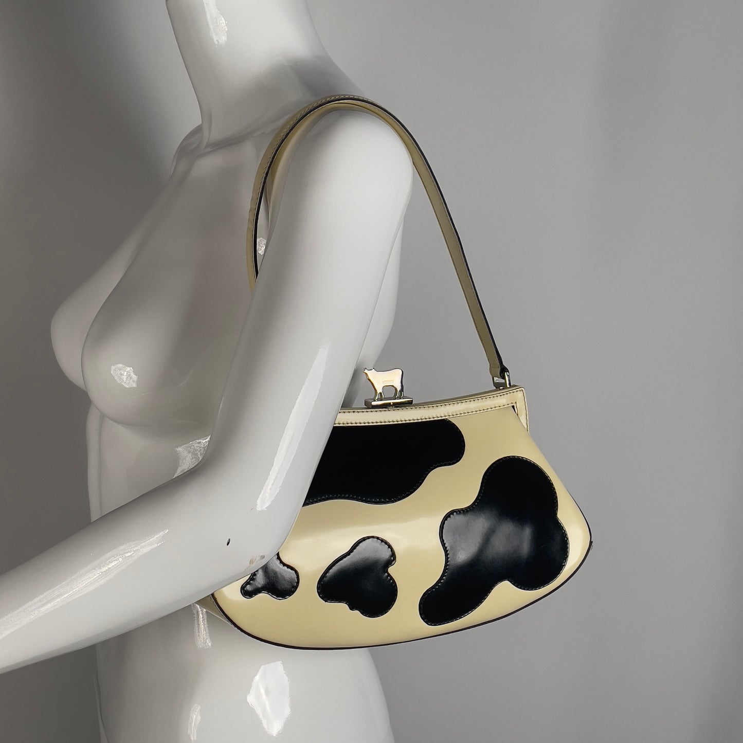 Moschino cow handbag