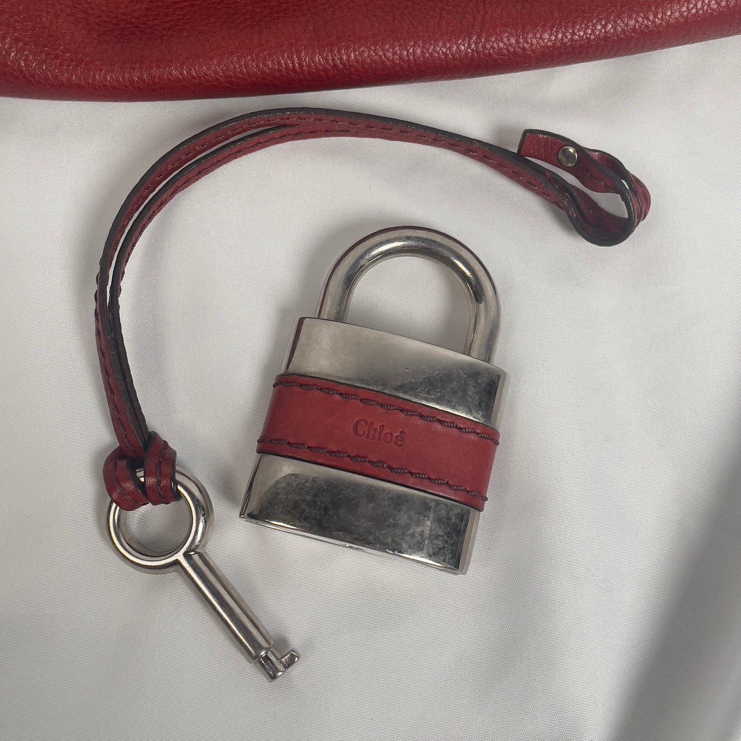 Chloé red paddington