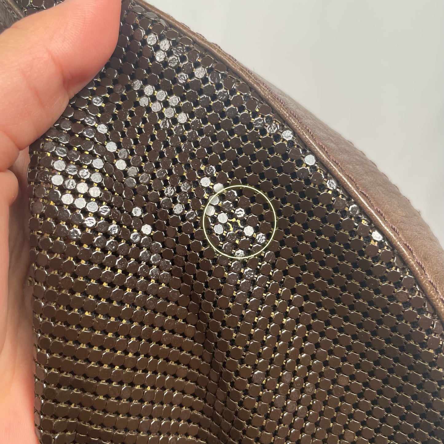 CHLOÉ mini glomesh bag
