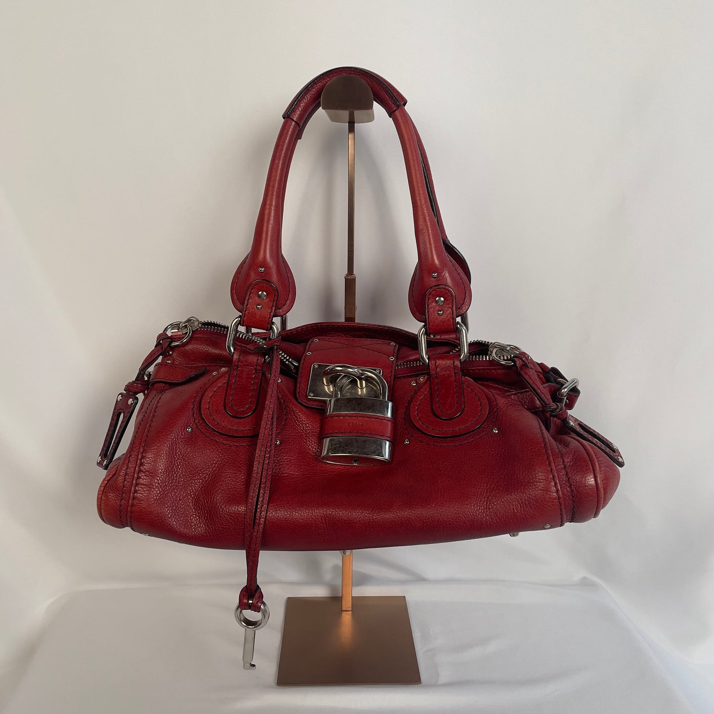 Chloé red paddington