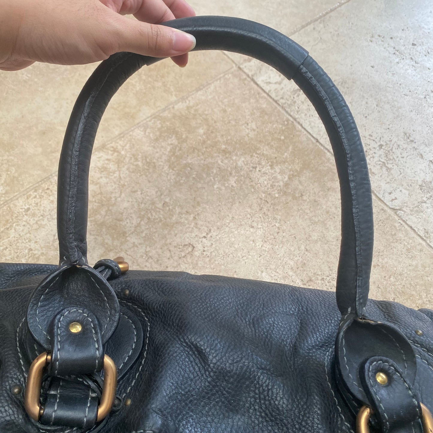 Chloe 2005 black x navy XL paddington