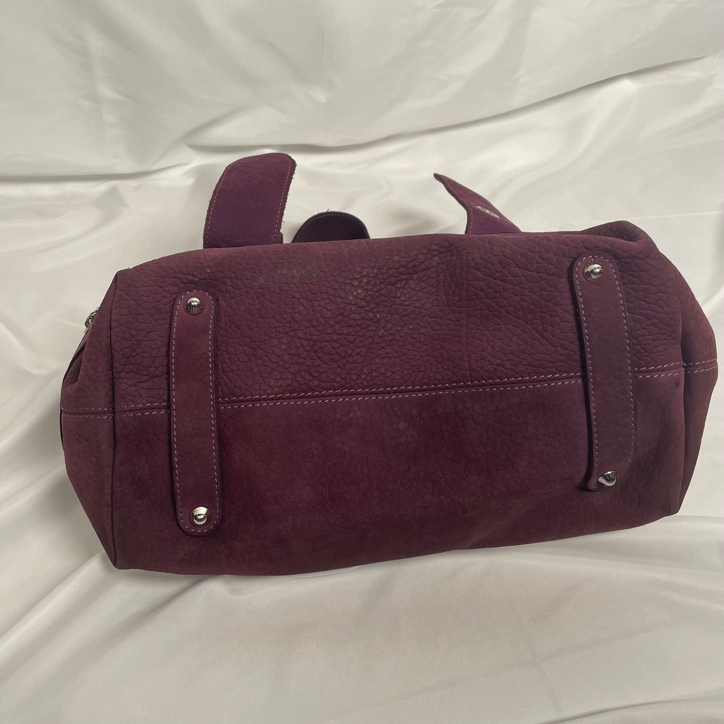 CHLOÉ F/W 2003 suede chain bag