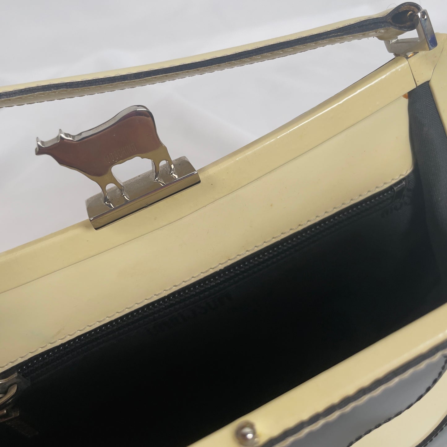 Moschino cow handbag