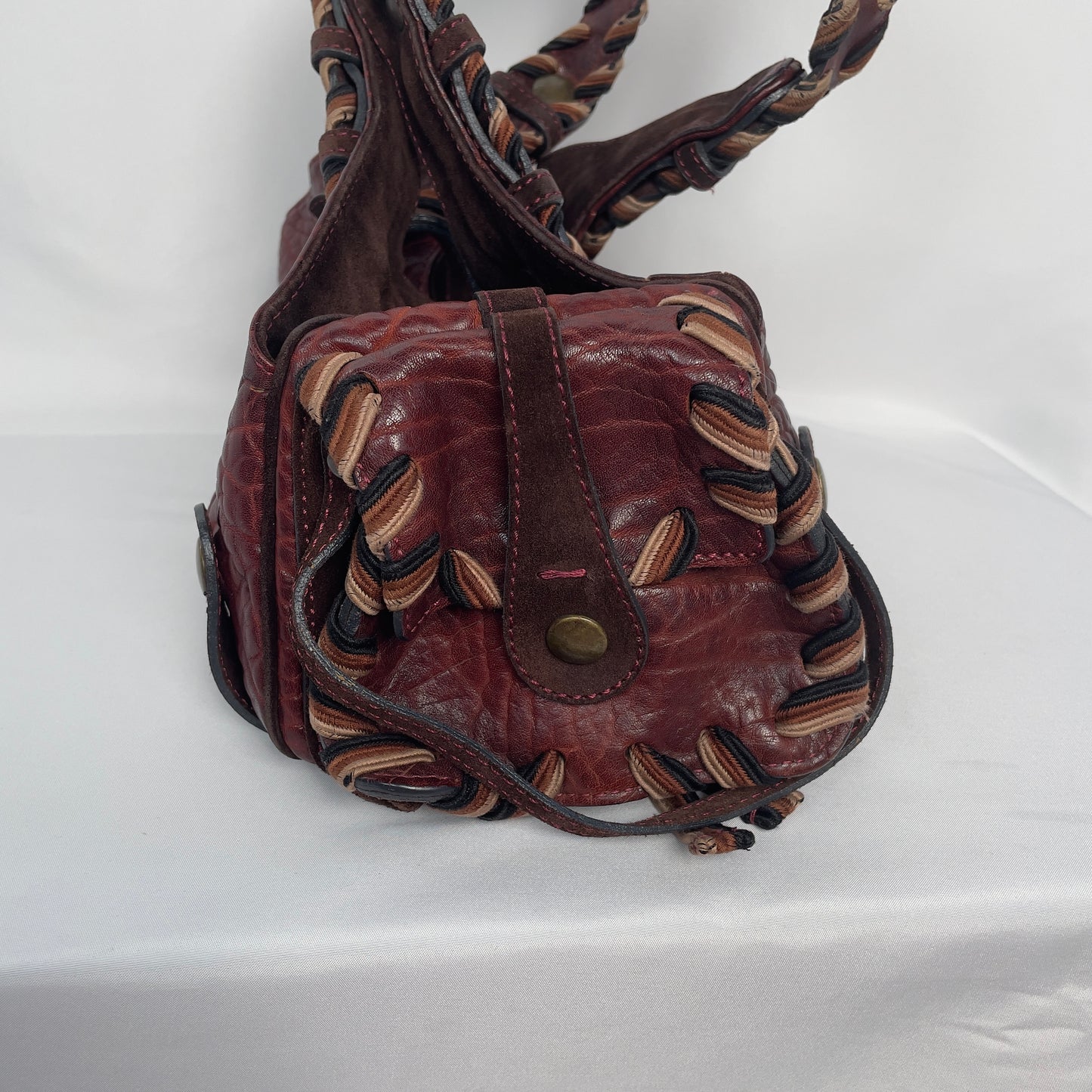 Chloé Maroon Silverado bag