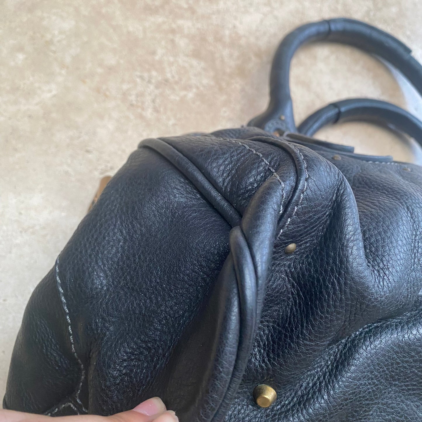 Chloe 2005 black x navy XL paddington