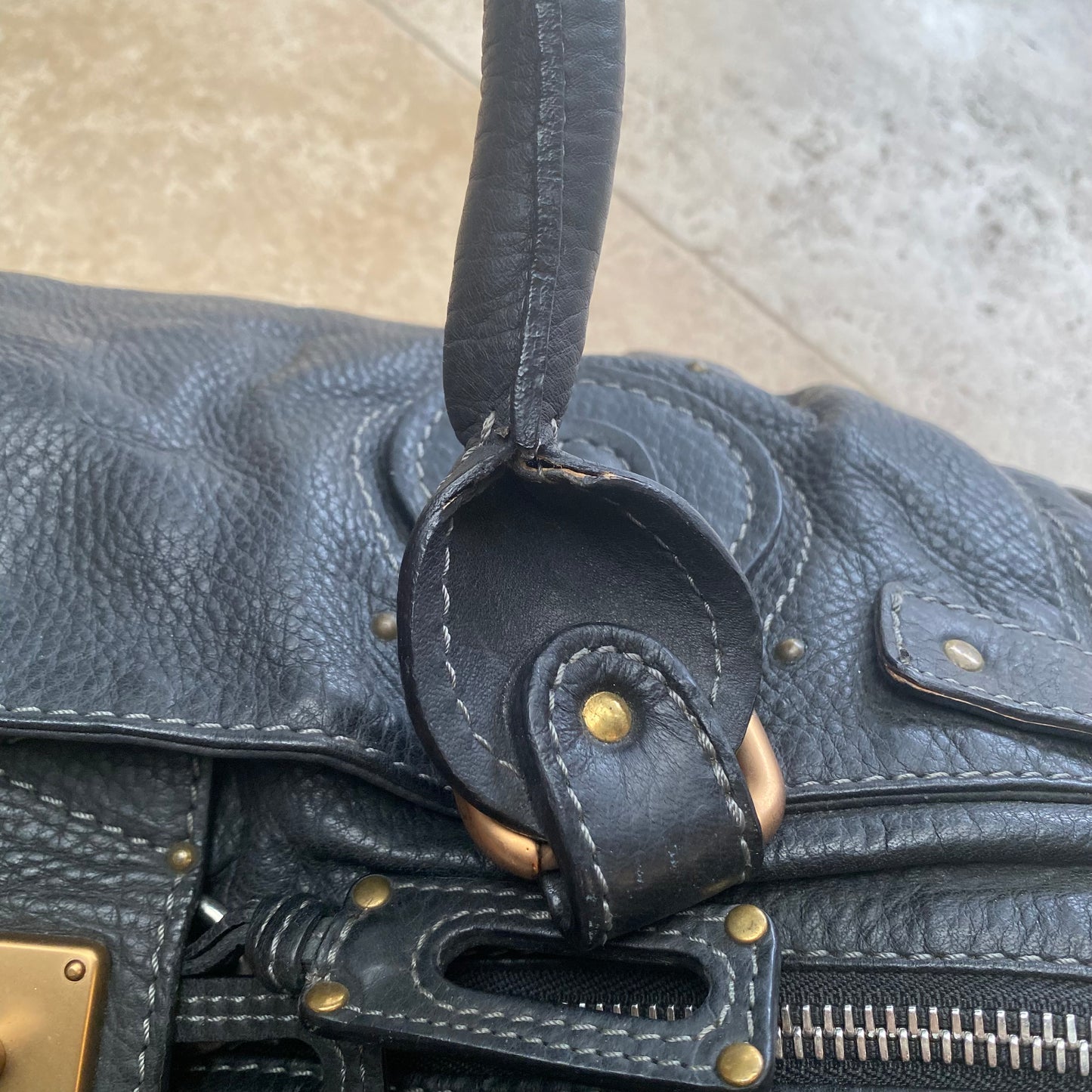 Chloe 2005 black x navy XL paddington