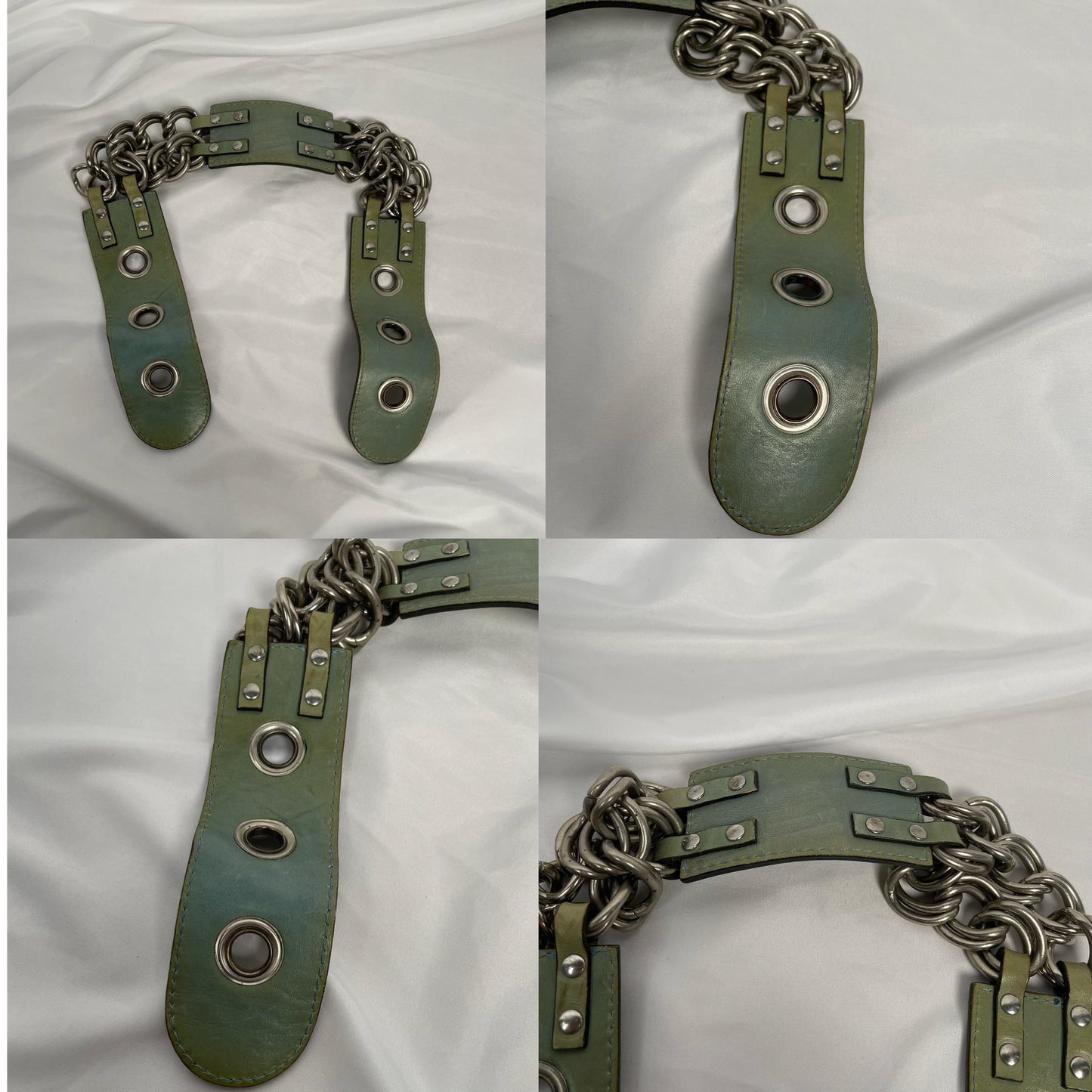 Chloé RARE green chain camera bag