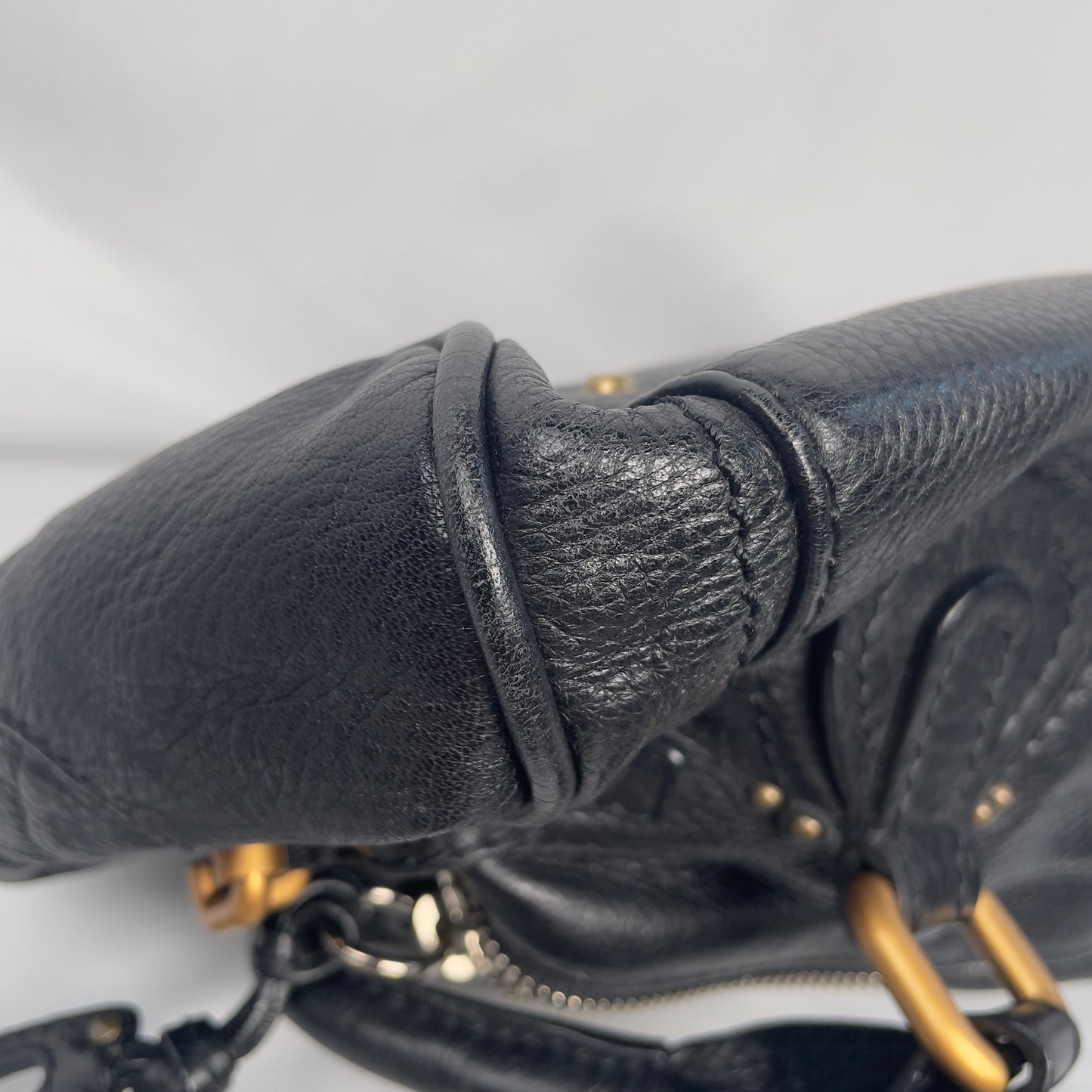 Chloé paddington regular in black