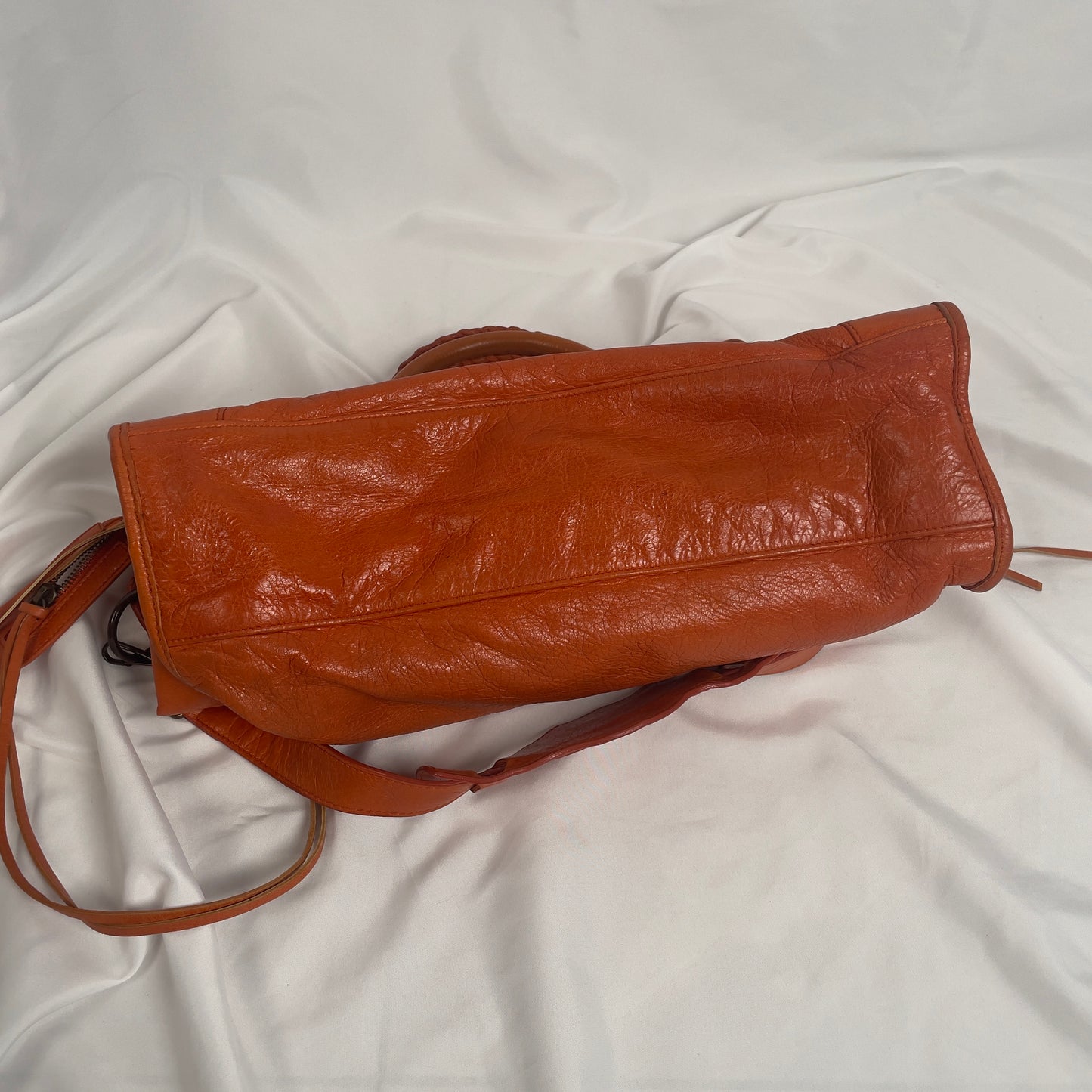 2010 Balenciaga city bag orange