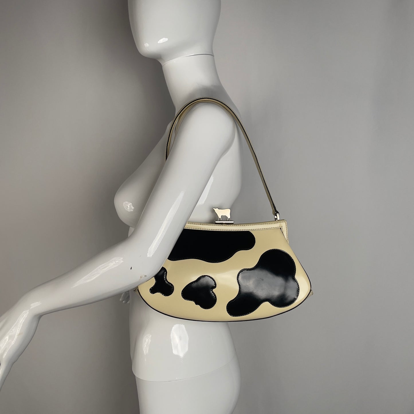 Moschino cow handbag