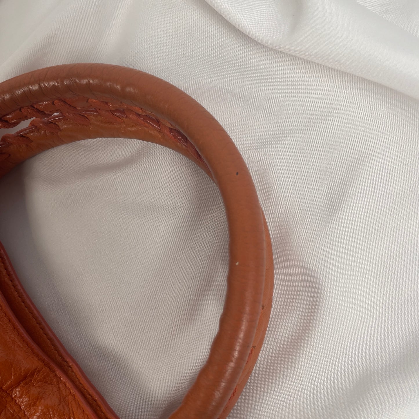 2010 Balenciaga city bag orange