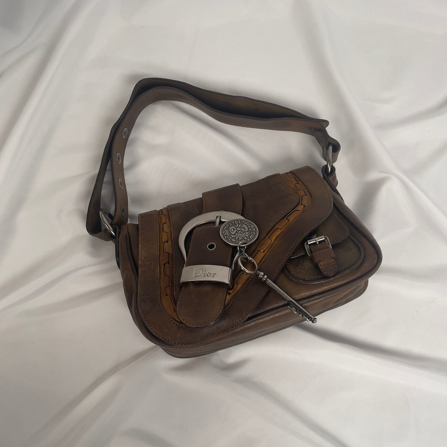 Mini Dior Gaucho bag