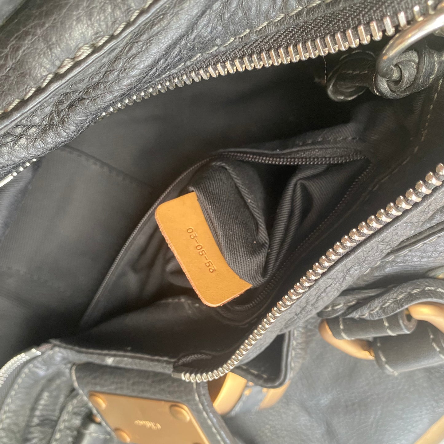 Chloe 2005 black x navy XL paddington