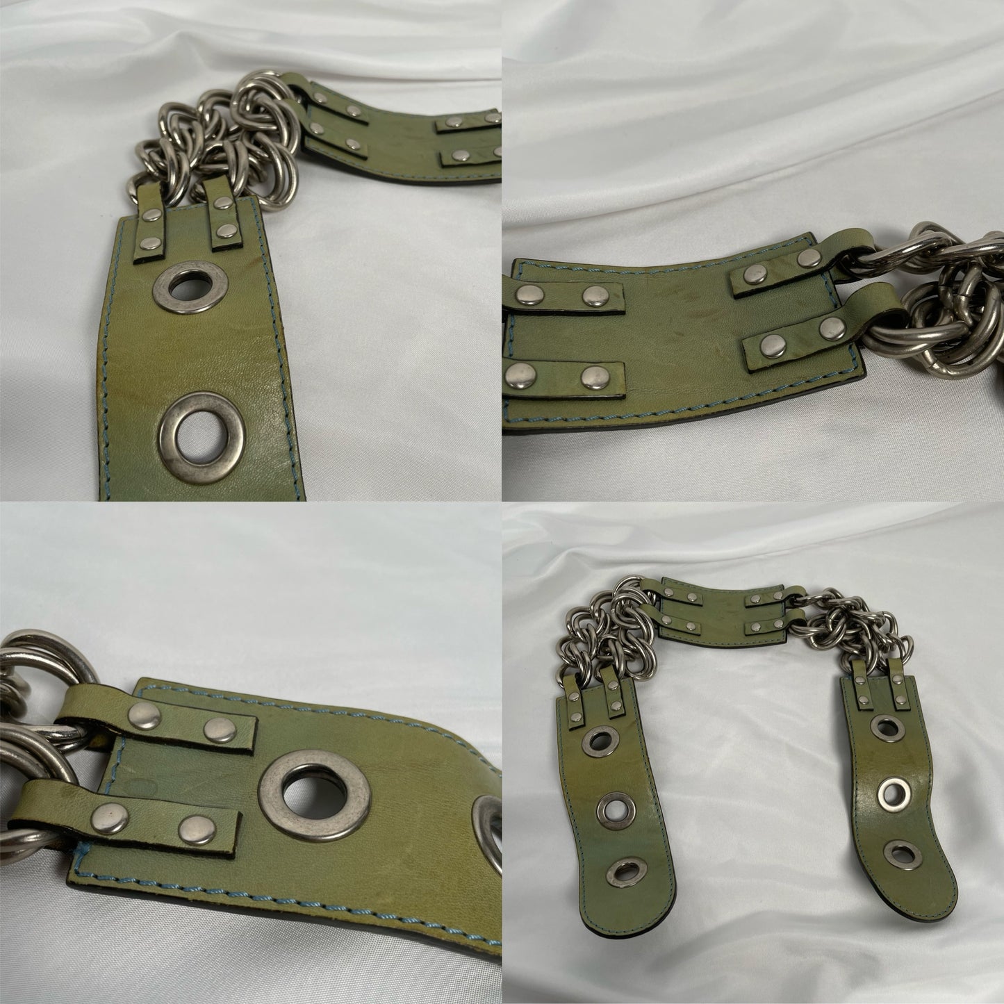 Chloé RARE green chain camera bag