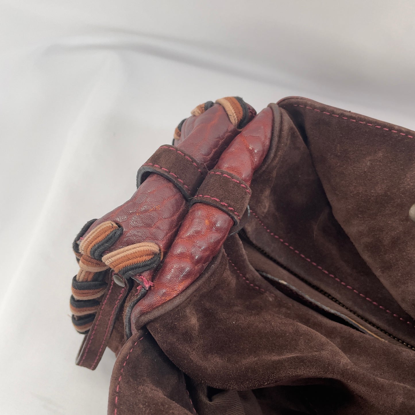 Chloé Maroon Silverado bag