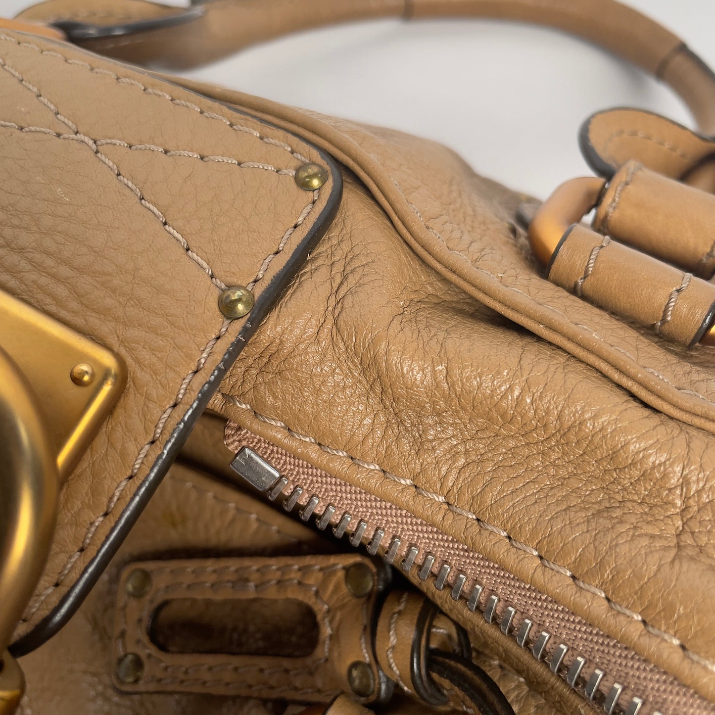 Chloé regular paddington beige