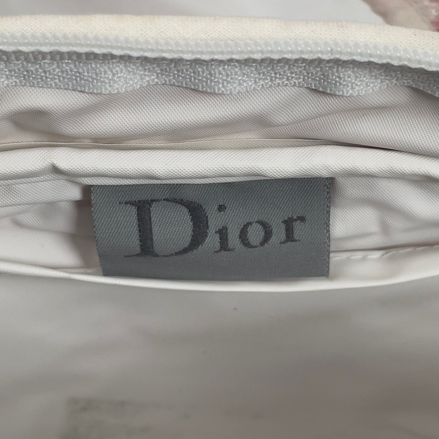 Dior pink trotter terry towel bag