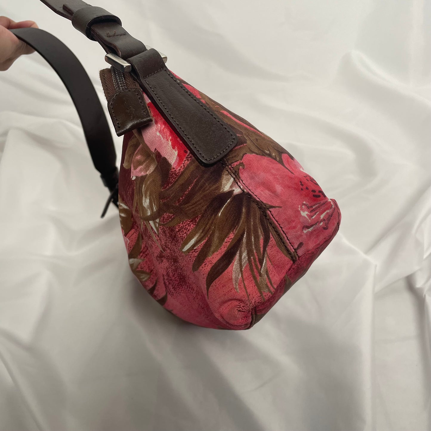 Blumarine hibiscus sunset bag
