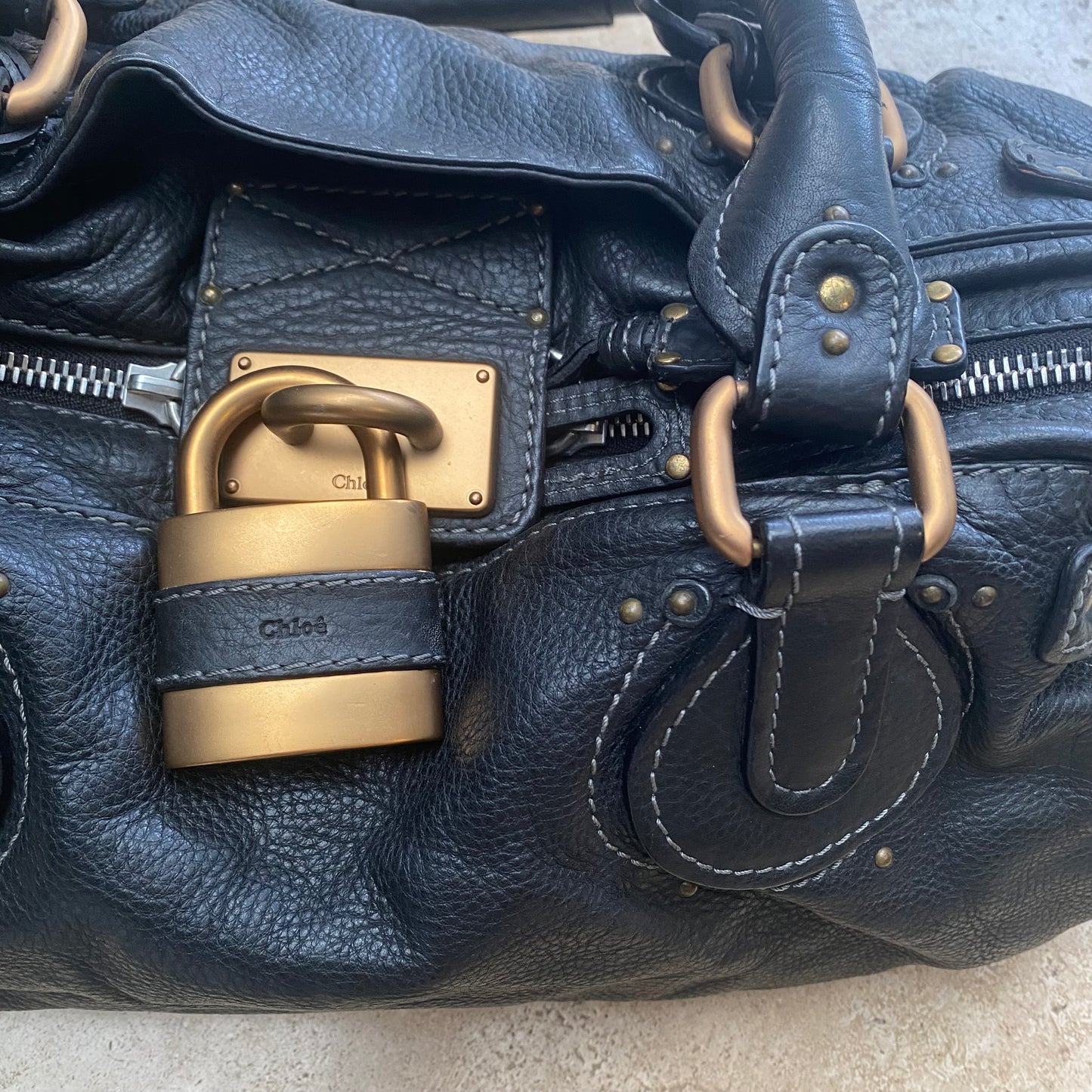 Chloe 2005 black x navy XL paddington
