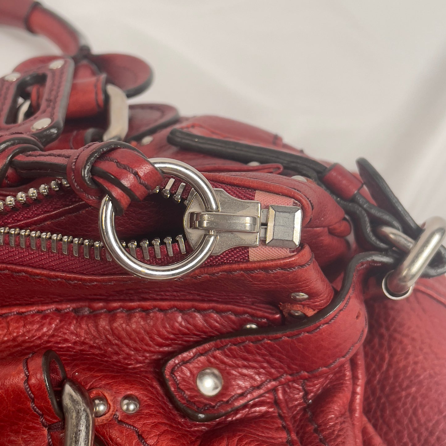 Chloé red paddington