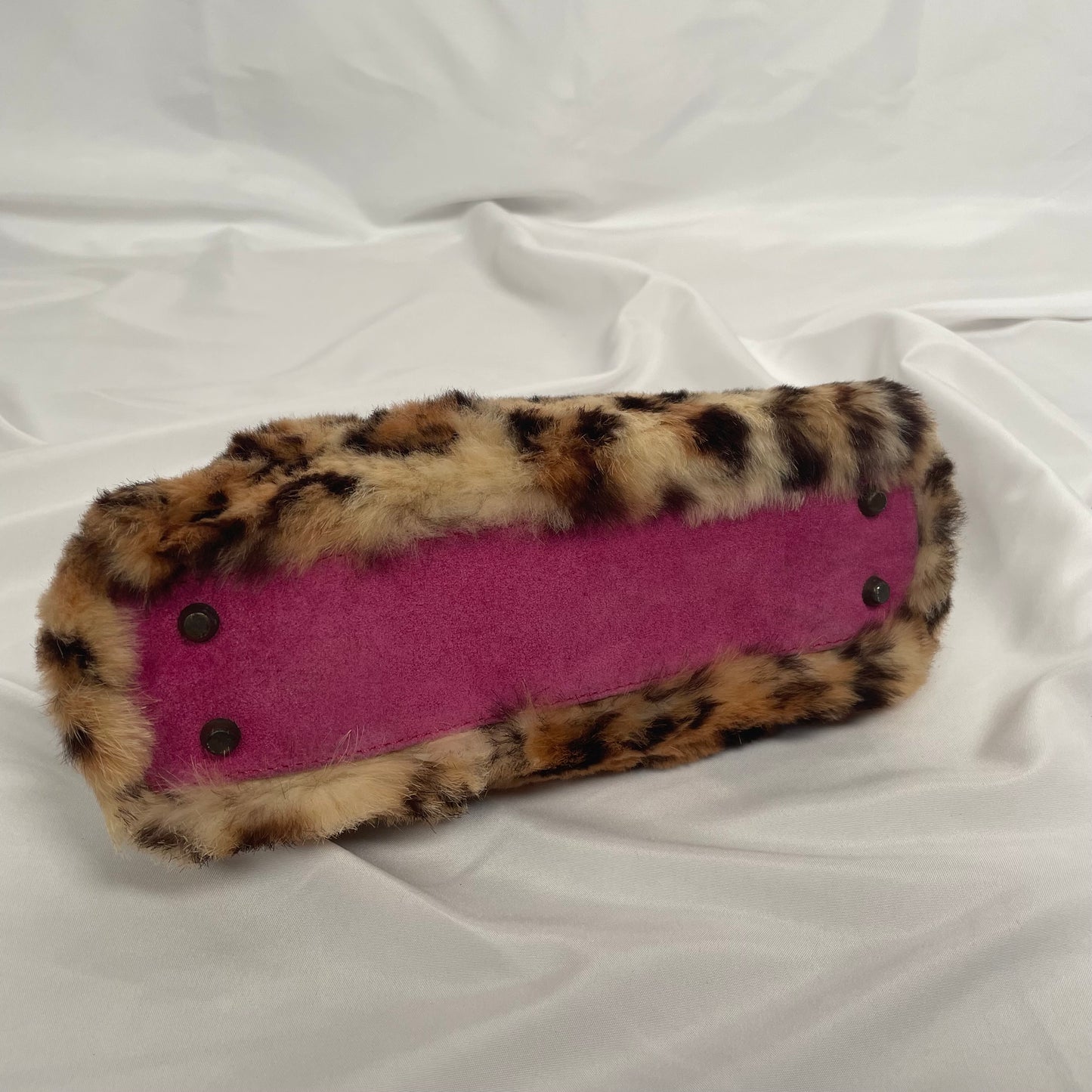 BLUGIRL BLUMARINE faux fur evening bag