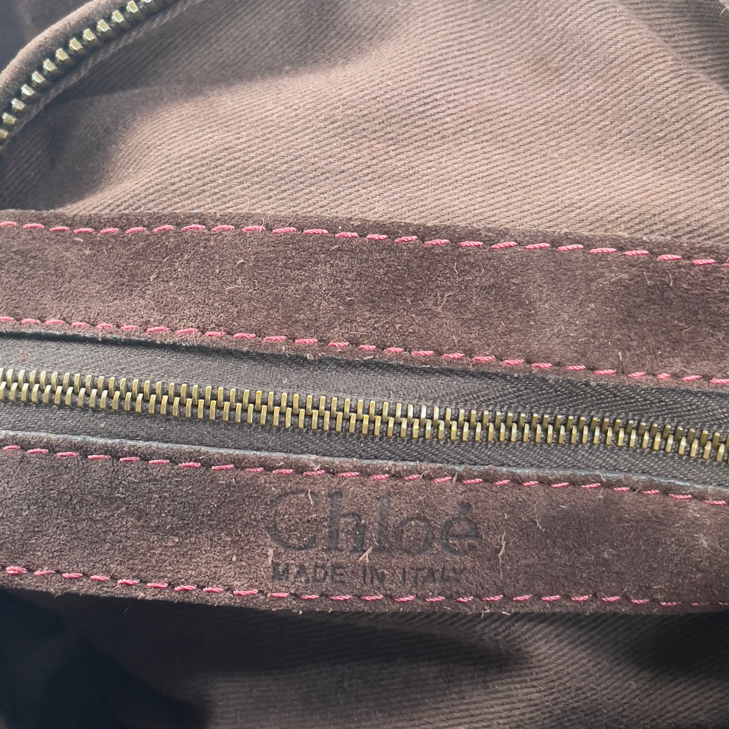 Chloé Maroon Silverado bag