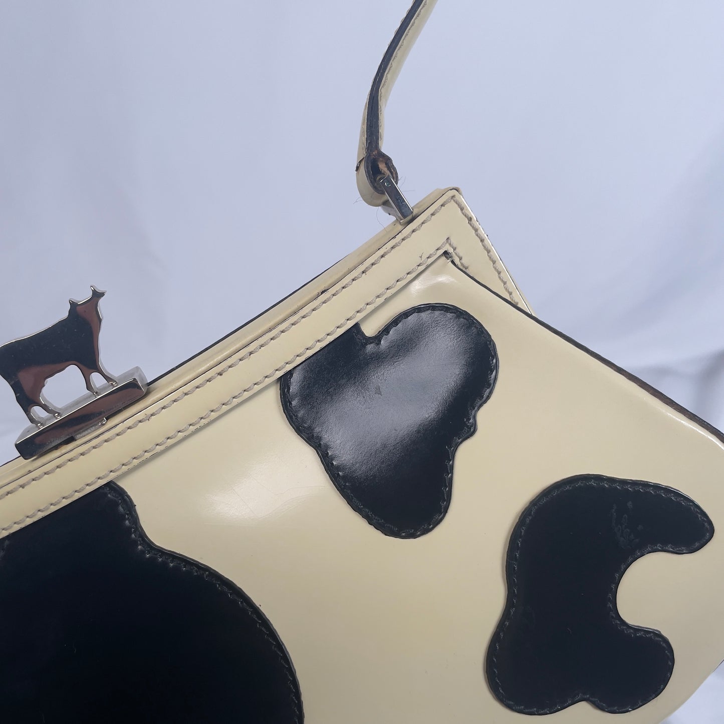 Moschino cow handbag