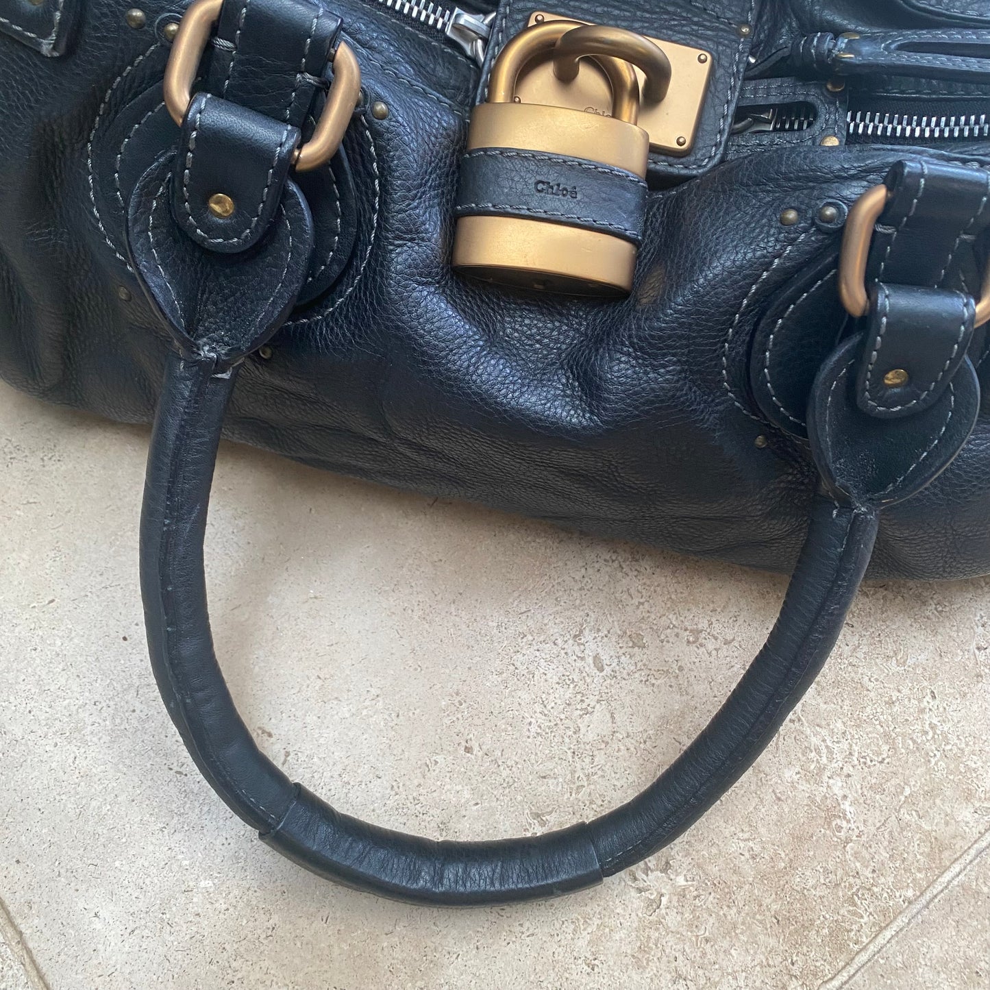 Chloe 2005 black x navy XL paddington