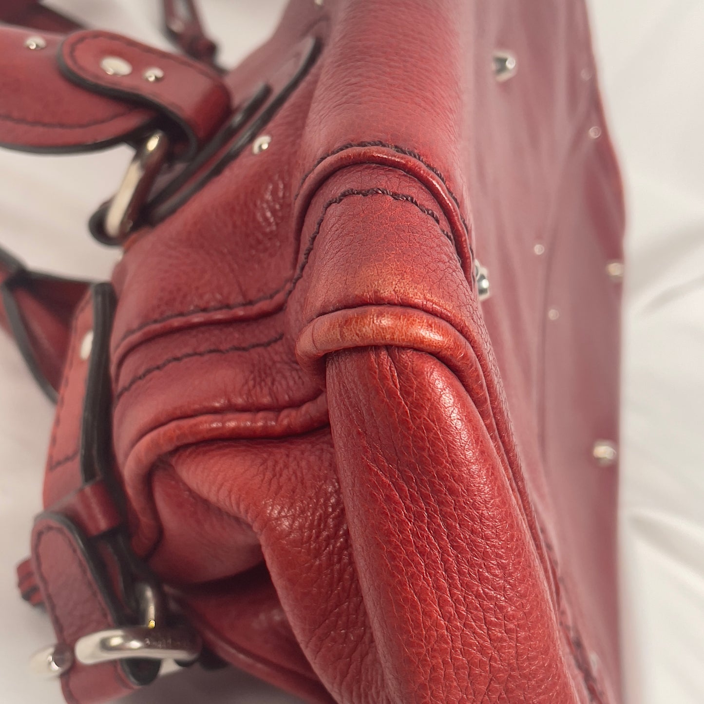 Chloé red paddington