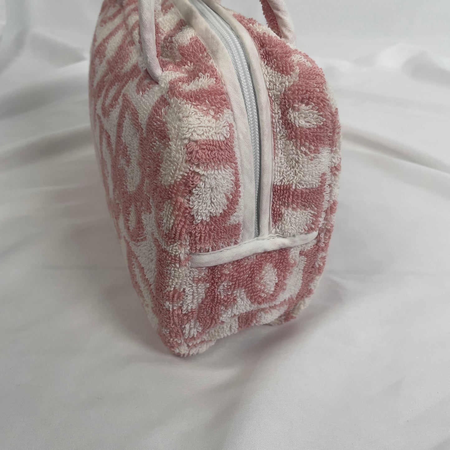 Dior pink trotter terry towel bag