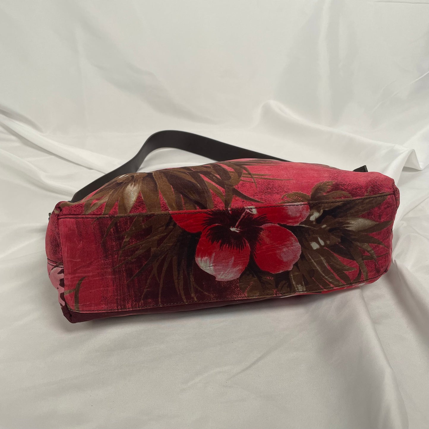 Blumarine hibiscus sunset bag