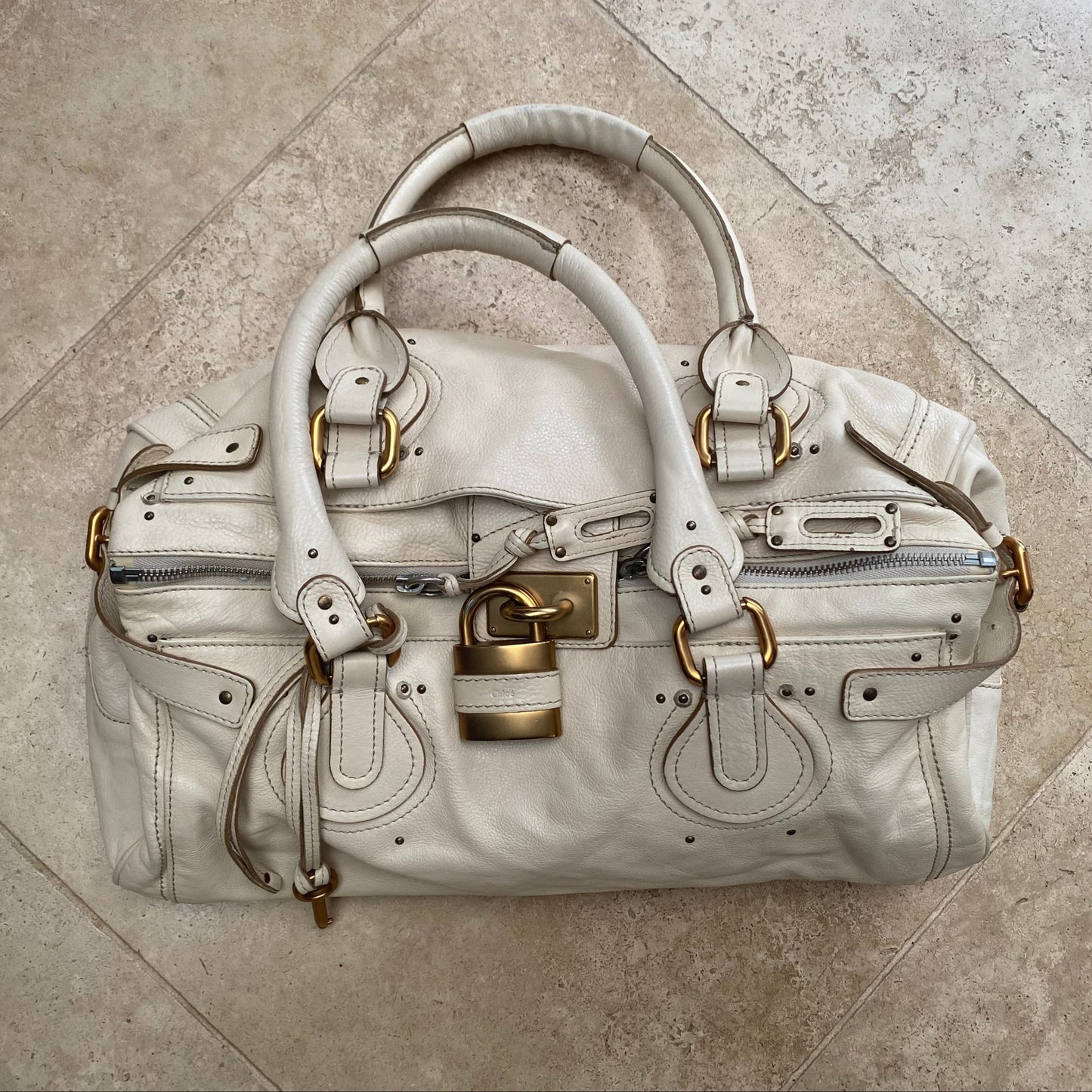 Chloe 2006 white XL paddington