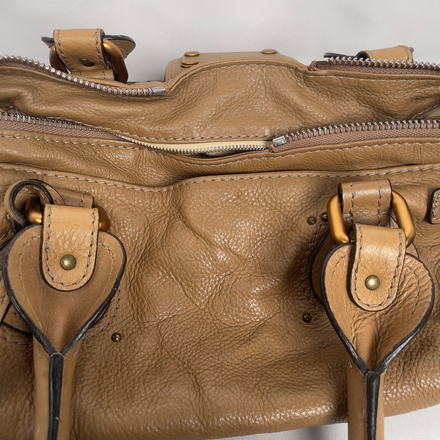 Chloé regular paddington beige