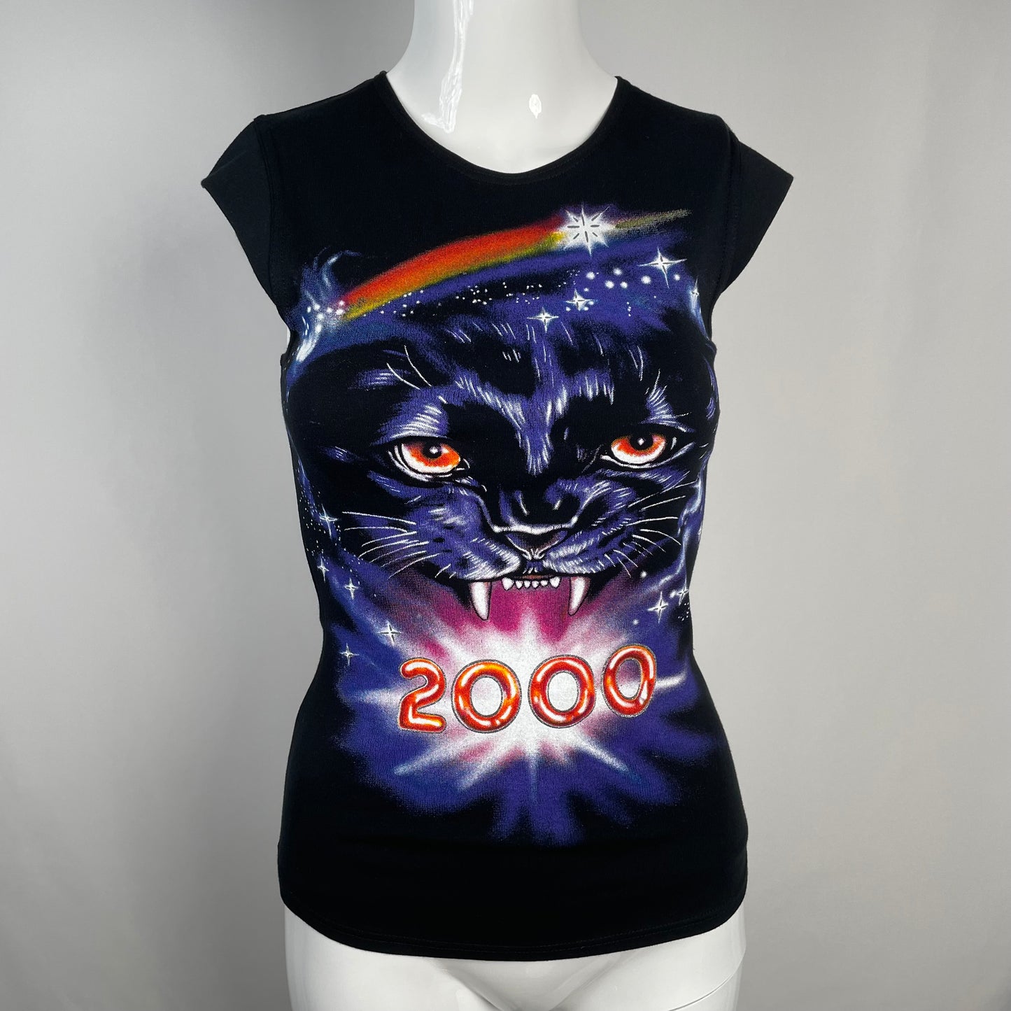 Chloé NYE 2000 graffiti tee S