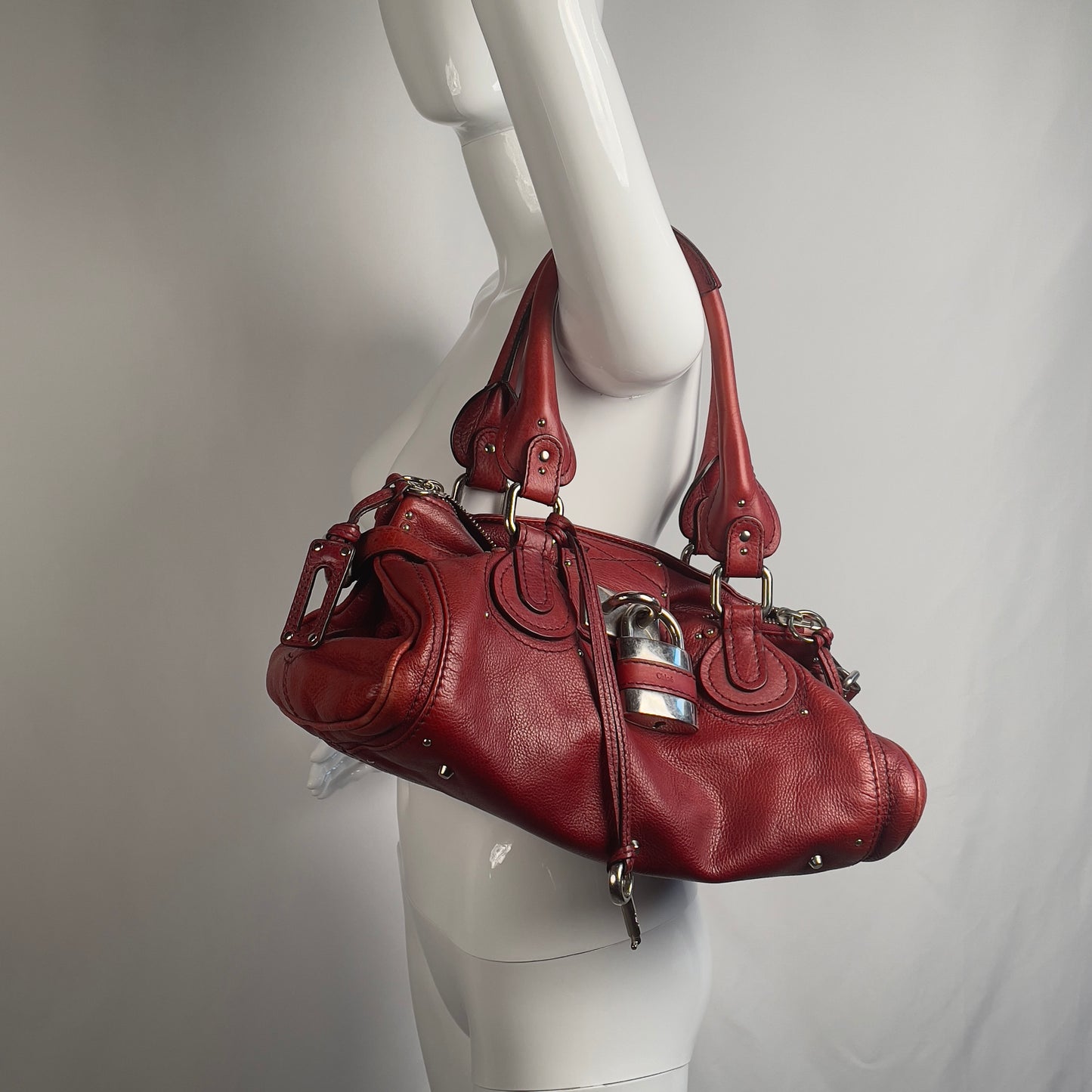 Chloé red paddington
