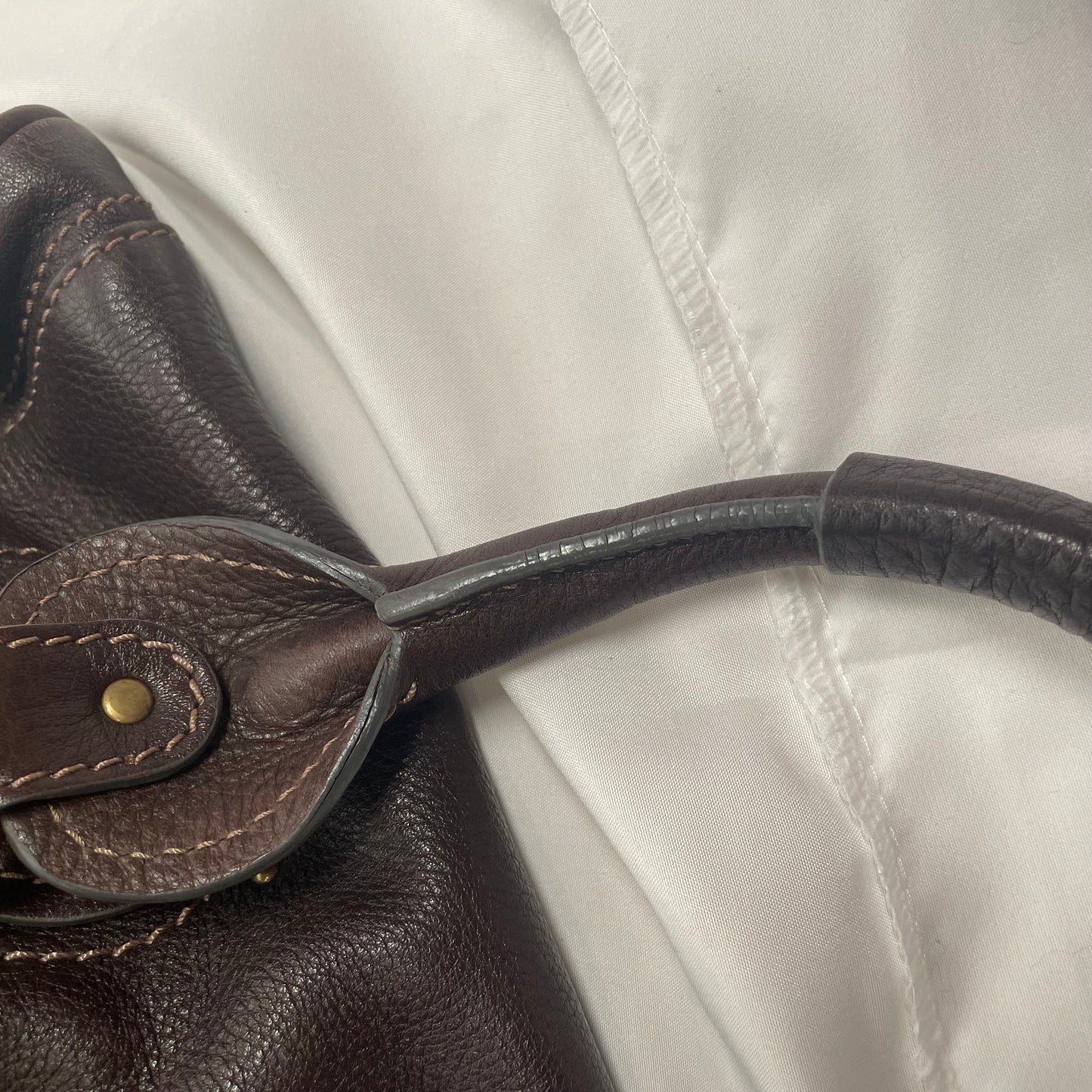CHLOÉ 2011 brown paddington bag Swarovski
