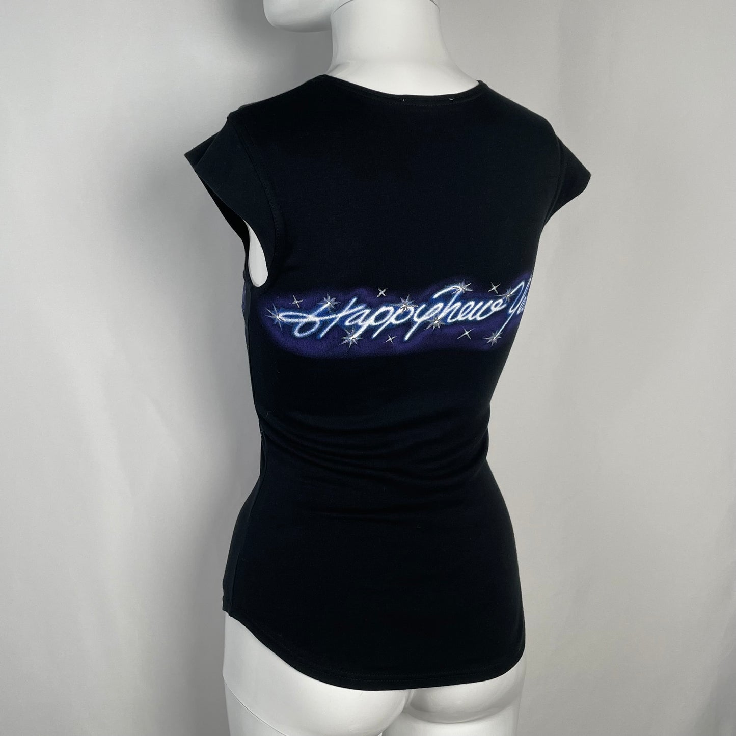 Chloé NYE 2000 graffiti tee S