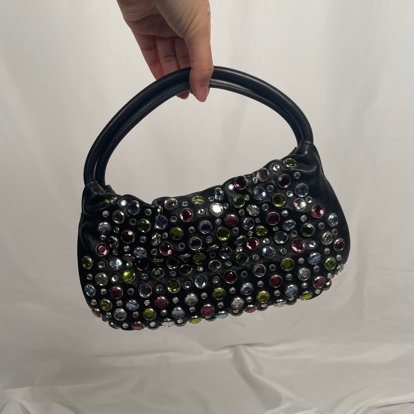 Sonia Rykiel Domino mini multi-colour bag