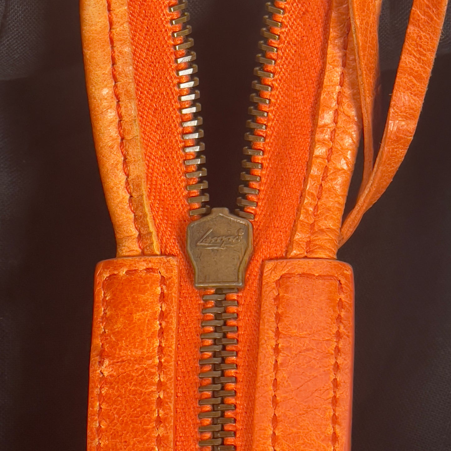 2010 Balenciaga city bag orange