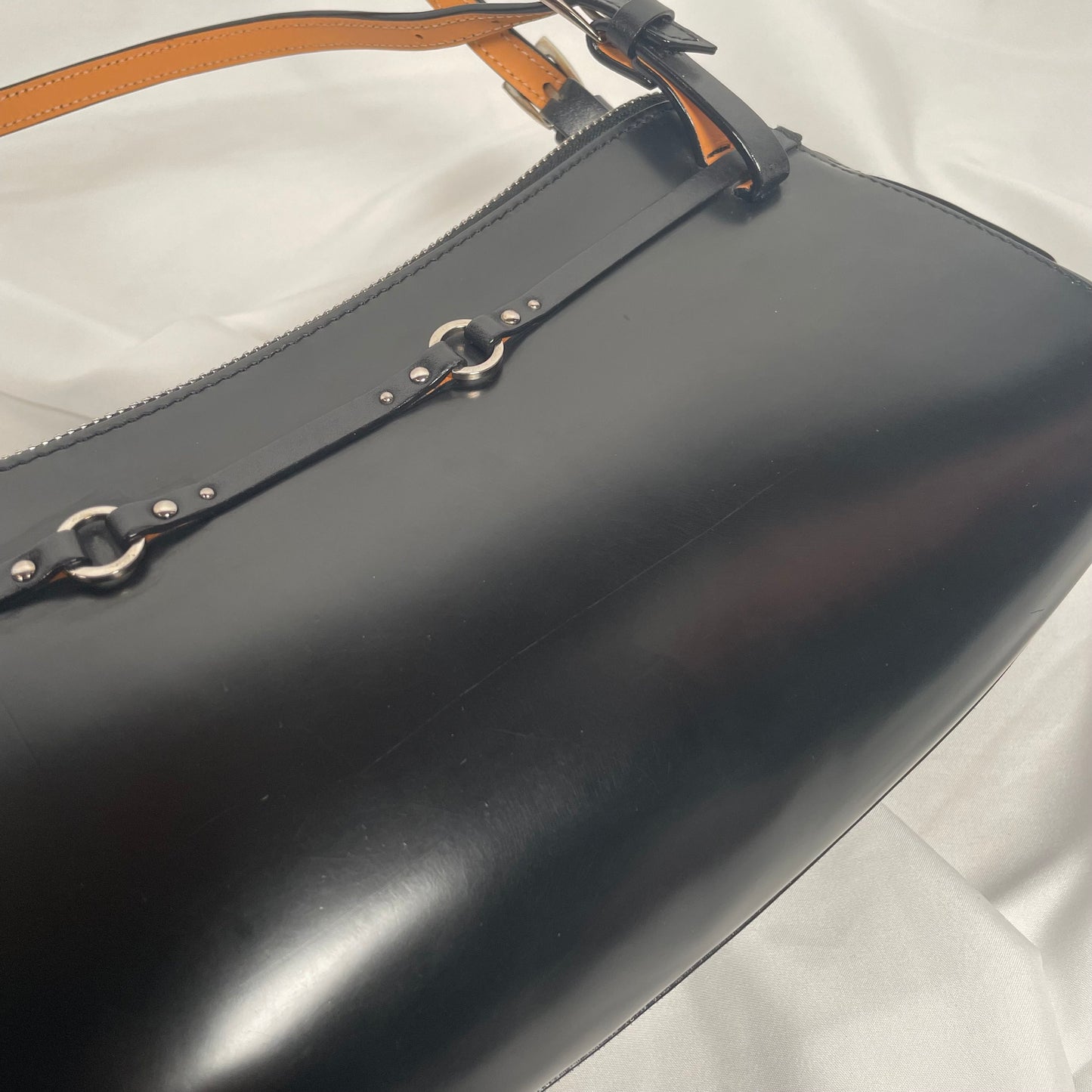 DIOR FW RTW 2003 Bondage shoulder bag