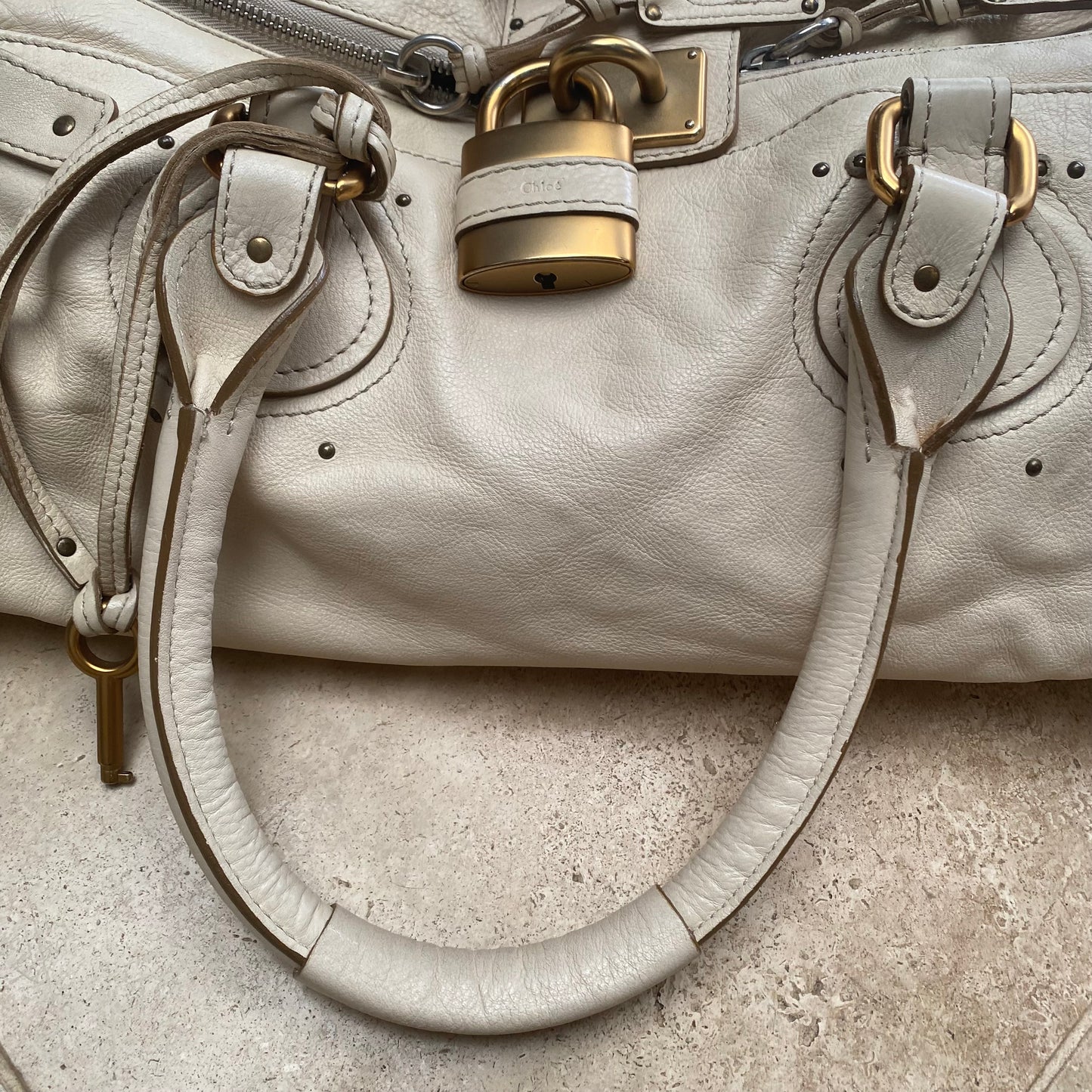 Chloe 2006 white XL paddington