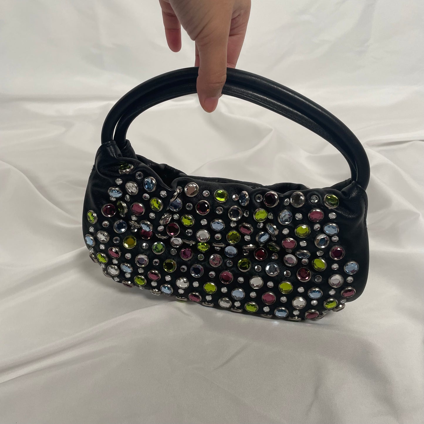 Sonia Rykiel Domino mini multi-colour bag