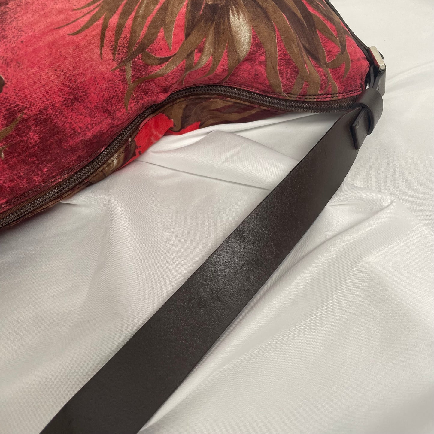 Blumarine hibiscus sunset bag