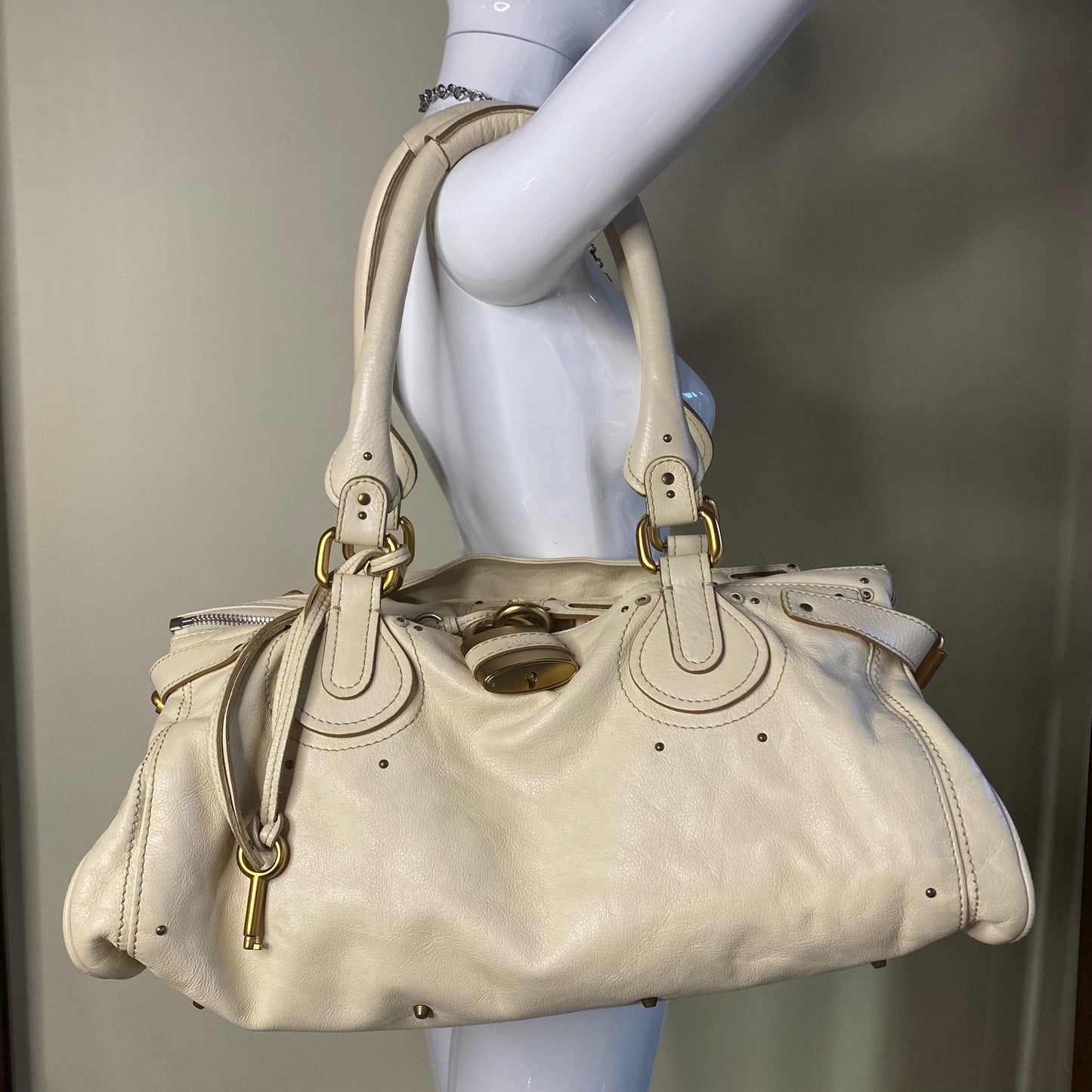 Chloe 2006 white XL paddington