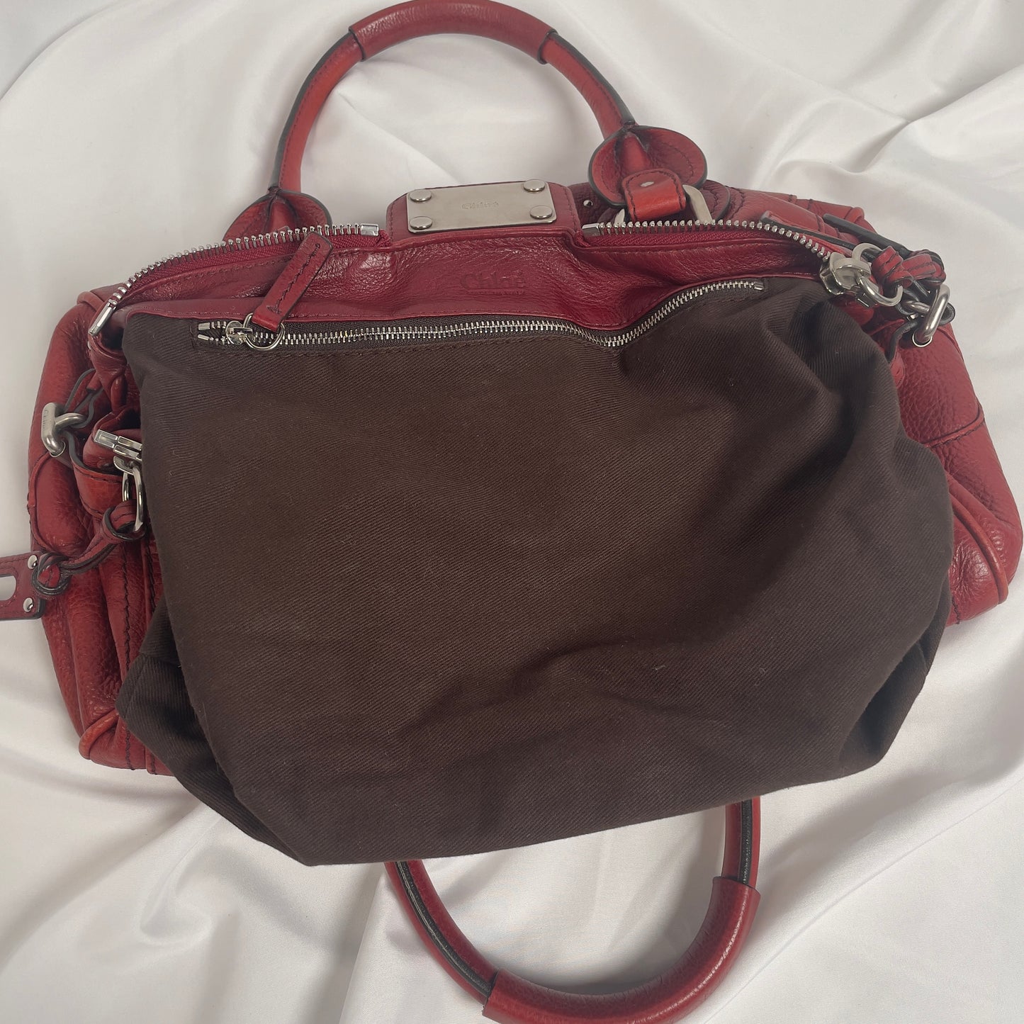 Chloé red paddington